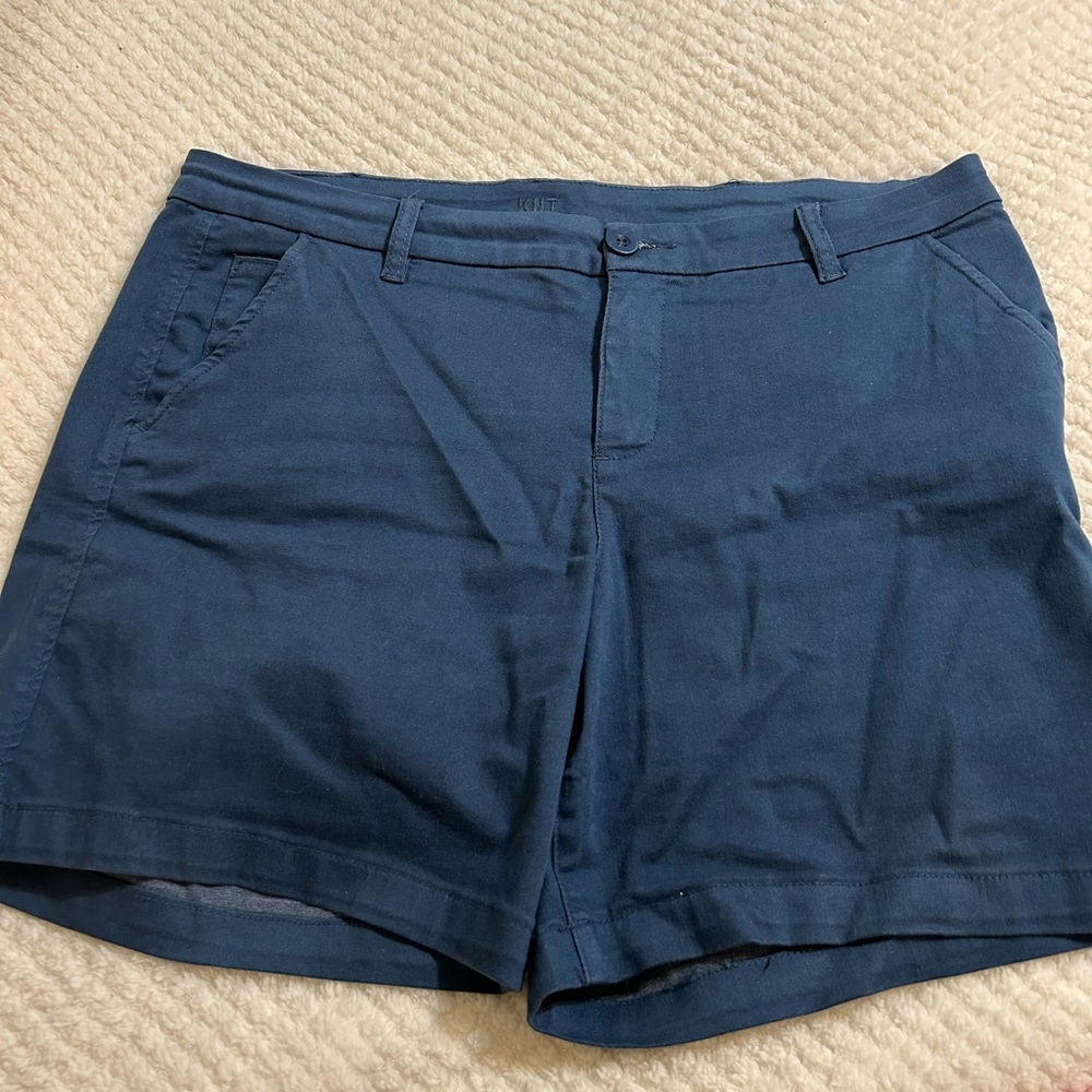 Kut from the Kloth Navy Women's Shorts
